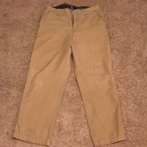 Weather proof. Khaki pants